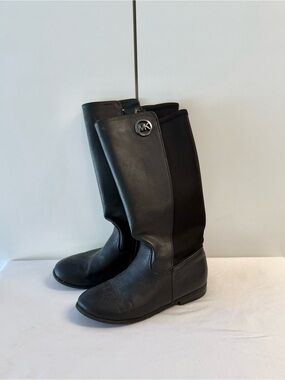 Michael Kors Black Knee Boots